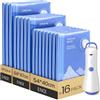 Raplink Sacchetti Sottovuoto Vestiti con Pompa Elettrica, contenenti 16 Sacchetti Sottovuoto (3 * 74x54 cm, 5 * 64x47 cm, 8 * 50x40 cm), Ldeali per viaggi, Traslochi e Conservazione