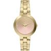 Armani Exchange Orologio da donna in acciaio inossidabile color oro, 36 mm, AX5182