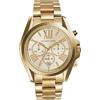 Michael Kors Orologio Bradshaw da donna, movimento cronografo al quarzo 43 mm con cinturino in acciaio inossidabile