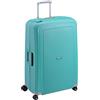 Samsonite S'Cure Trolley da stiva, 81 cm | Blu Acqua, trolley rigido, 81H x 55W x 35D cm, 138 L, 5 kg, con lucchetto TSA e maniglia trolley multi-stadio