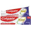 Colgate Total Dentifricio Sbiancante con Ingredienti Antibatterici Total Whitening, per la Protezione di Denti, Lingua, Guance e Gengive, 75 ml