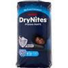 Huggies DryNites Mutandine Assorbenti per la Notte per Bambino, 27-57 Kg, Confezione da 9 Mutandine