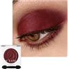 DE'LANCI ombretto occhi rosso sangue effetto ultra-matte, tavolozza di ombretti singoli, formula 24h waterproof & pigmentazione intensa, trucco vampiro gotico, Halloween/serata horror, vegano #07