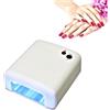 OISE ART STORE Trade Shop - Lampada Fornetto Uv Originale Professionale Per Ricostruzione Unghie 36 W Nail