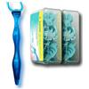 T.Smile 3rd generation dentale flosser 1 manico + 100 extra strength floss heads