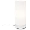 BRILONER - Lampada da tavolo con interruttore sul cavo, abat-jour, lampada da comodino, 1 x E14, max. 25 Watt, bianco, 100 x 250 mm (DxA)