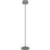 Eglo Lampada a stelo a energia solare Roccanova, a batteria, per interni ed | esterni, per soggiorno, dimmerabile in 3 livelli, in acciaio verde, colore luce: bianco caldo, IP44