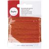 Rayher Cordino arancione in cotone cerato Ø 1 mm 20 m