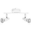 LEDVANCE LED SPOT GU10 2 x 3,4 W, 460 lm, bianco, temperatura di colore 2.700 K, colore della luce bianco caldo, design senza tempo, lampada LED sostituibile, ideale per interni, teste regolabili