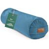 #DoYourYoga Cuscino cilindrico per yoga, 68 cm x 22 cm, imbottito con farro | Rivestimento lavabile, cuscino da yoga e sedia da meditazione, cuscino Zafu per Yin Yoga