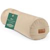 #DoYourYoga Cuscino cilindrico per yoga, riempito con gusci di grano | 68 cm x 22 cm, rivestimento lavabile, cuscino da yoga e sedia da meditazione, cuscino Zafu per Yin Yoga