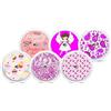 Diasticker® | Freestyle Libre 2 - Adesivo per sensore - 6er Set Girls | Impermeabile - Foro di ventilazione