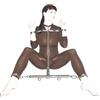 Honeylust Sbarra Distanziatrice - Gogna BDSM Regolabile Bondage Feticismo | Collare, Manette & Ceppi con Moschettone - 3 Punti di Fissaggio per Sub, Dom & sottomissione devota, Schiavo Erotico
