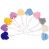 Alipis 10 Pezzi Mini Cappello per Gallina, Caldo e Regolabile in Lana | Stile Festivo e Grazioso, per Ritratto Familiare e Natale, Accessorio Morbido per Pet, Taglia Mini Stile Casuale