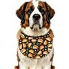 AATOP Bavaglino messicano per cani taco di grandi dimensioni, regalo per amanti dei cani taco, regolabile, XL, per cani di taglia grande Terranova San Bernardo Mastino (bavaglini TACOS per sbavare per cani