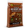 Earth Grade Sabbia Rossa del Deserto 5 kg - Substrato Naturale per Rettili, Draghi Barbuti, Gechi e Lucertole - Poco Polverosa, per Terrari Riscaldati