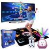 YRPRSODF Electronic Single Dance Pad,Tappetino elettronico Musicale con 100+ Giochi,200+ Canzoni,2 Controller a sensore, modalità MTV e Cartoon per Bambini di 3+ Anni