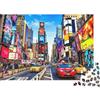 DAFUfbw NYC Skyscrapers Jigsaw Puzzles 1000Pc Riciclabile Material New York City Square Senior Puzzles Difficile E Stimolante Educativo Game for Men 52x38cm/1000pcs