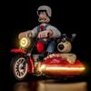 BrickBling Set di luci a LED compatibile con Lego Wallace & Gromit 21371 | (senza modello), set di illuminazione decorativa, montaggio semplice e illuminazione stabile, regalo perfetto per le feste