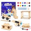 Dongcill 6 Esperimenti per Bambini a Partire,Puzzle in Legno 3D a Energia Solare | Kit di Costruzione in Legno 3D Elettrico,Esperimenti per Bambini a Partire da 8-14 Anni,Scienza,Auto,Aerei,Veicoli Spaziali