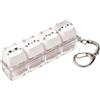 Generico Mini Portachiavi Gatto Tastiera Antistress Adulti Bambini | Portachiavi Antistress, 4-Clicker Tastiera, Anti Stress Gadget per Lavoro, Viaggi, Ufficio, Scuola, Interno E Esterno