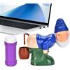 Generico Macchina Per Bolle Giocattolo Interattivo Per Esterni Automatico A Bolle | Babbo Natale che bolle per Giochi estivi Compleanno Piscina Festa Giardino Spiaggia Bambini Famiglia all'aperto