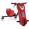 EVERCROSS EV8 Kart Drift 360°, Motore Picco 250W, Autonomia 26KM, Bluetooth | go kart elettrico con sedile regolabile,36V/5.2Ah, luci LED,3 velocità(16km/h),macchina elettrica per bambini,carico 70kg