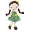 GAGAKU Bambola di peluche morbida per bambine - Il mio primo regalo di bambola per bambine, bambine e neonati, bambola di pezza lavabile in lavatrice