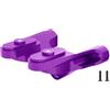 GPM Aluminium 7075 Alloy Rear Wing Mount for LOSI 1:24 Micro-B 2WD Buggy RTR-LOS00007 / 1:28 Micro-T 2S 2WD RTR Stadium Truck-LOS-1392 Upgrades - Purple