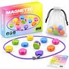 ZupioPaw Set di scacchi magnetici con 20 magneti, gioco tattico educativo e gioco per feste per bambini e adulti, gioco interattivo da viaggio per famiglie, con custodia e corda (diversi colori)