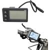 Asixxsix Display LCD per Bici Elettrica, Schermo del Pannello di Controllo del Misuratore del Display della Bici S866 E con Connettore Impermeabile a 6 Pin per Modifica di Modifica di