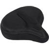 Woedpez Sella da ciclismo in gel con parte superiore antiscivolo, Black | Sedile da ciclismo in gel estremamente confortevole con imbottitura in memory foam per la guida lunghe distanze