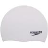 Speedo Biofuse - Cuffia da nuoto unisex, taglia unica, colore: bianco