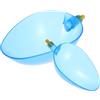 PRETYZOOM Set di Cucchiai per Pasturatore Fondo, Attrezzi Portatili Blu | Lega e Plastico, Struttura Solida e Superficie Liscia, per Pesca e Viaggio Esche e Boilies