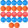 SUPVOX 22 Pezzi Pallina da Pratica Golf Vuota senza Fori | Morbida e Leggera, Flessibile per Allenamento Ovunque, Adatta a Uso Interno, Stile Giocattolo Sportivo Colore Casuale