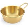 Domary Sierra Bowl Campeggio Pentola, Acciaio Inossidabile 380ml | Perfetto per barbecue, pile per riporre oggetti, manico rinforzato