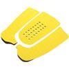 VILLCASE Cuscinetti Antiscivolo per Tavola da Surf, Trazione Stabile Eva | Fori di Drenaggio, Giallo, Adatti a Longboard e Kiteboard, per Surfisti e Skimboarder