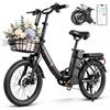 SAMEBIKE CY20PRO Bici elettrica per adulti con controllo APP, 20 E-Bike | Batteria rimovibile 48V 13AH, sistema di ingranaggi a 7 velocità, bici elettrica per pendolarismo e guida fuoristrada