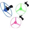 Kichvoe 3 Pezzi Disco Luminoso Giocattolo in Plastica | Gioco Notturno e Feste di Compleanno, Set 3 Lanciatori e Aerei