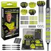 Winmau Michael Van Gerwen MvG Gift Sets - 50 Piece Darts Set with 4 Sets of Shafts, 4 Sets of Flights Plus Accessories