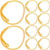 SHERCHPRY 10 Pezzi Filo Intrecciato per Pesca a Mosca Connettore Loop 50 Lb | Nylon, Struttura Intrecciata e Connessione Rapida, per Leader, Pesca in Acqua e Uso in Barca