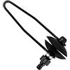 Cabilock Cuffia Lavaggio Motore Fuoribordo Rotonda Singola in Nylon Nero | Pulizia Motore senza Smontaggio, Morsetto per Prese Rotonde, Manutenzione a Banchina