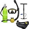 POAHNCU Bombole da Immersione, Attrezzatura Portatile per Rebreather Subacqueo da Snorkeling per Lo Profondo