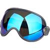 Generic Occhiali da sole antipolvere per bici occhiali da sole antivento equitazione Gear occhiali a bolle occhiali adatti per pendolari Bubble Eyewears
