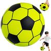Nukinp Pallone da Calcio Silenzioso per Bambini, Pallone da Calcio in Schiuma PU Misura 5 con Assorbimento degli Urti, da in Spugna con riduzione del Rumore Morbido per Allenamento e