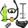 POAHNCU Bombole da Immersione, Attrezzatura Portatile per Rebreather Subacqueo da Snorkeling per Lo Profondo