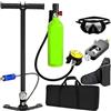 POAHNCU Bombole da Immersione, Respiratore Portatile per Gas con Bombola di Ossigeno per Immersione in Acqua
