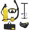 POAHNCU Bombole da Immersione, Attrezzatura Portatile per Rebreather per Immersioni Subacquee per Lo Snorkeling Profondo