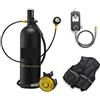 POAHNCU Bombole da immersione, Attrezzatura Per Immersioni E Snorkeling Da 2 Litri