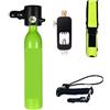 POAHNCU Bombole da Immersione, Set per Lo Snorkeling con Bombola di Ossigeno per Mini Attrezzatura Subacquea Adattatore